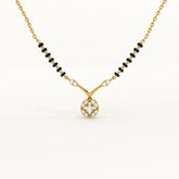 Marigold Glow 925 Silver Mangalsutra