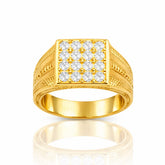 Micro gold plaster Ring