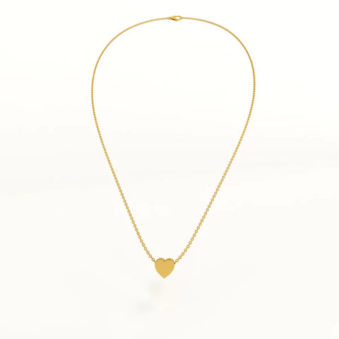 Paris Heart Necklace