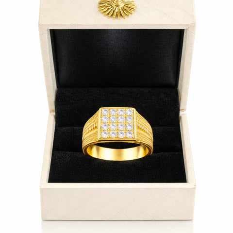Micro gold plaster Ring