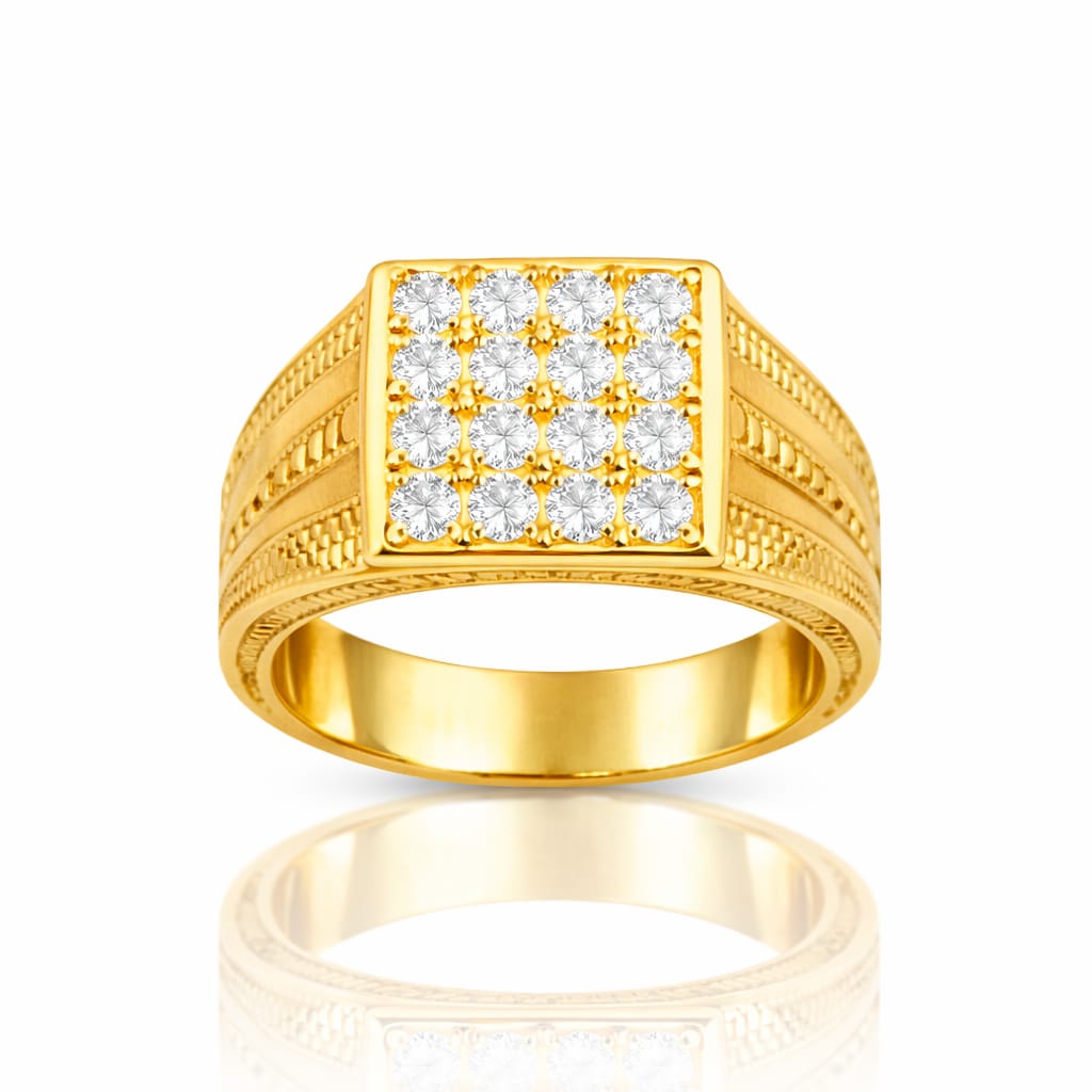 Micro gold plaster Ring